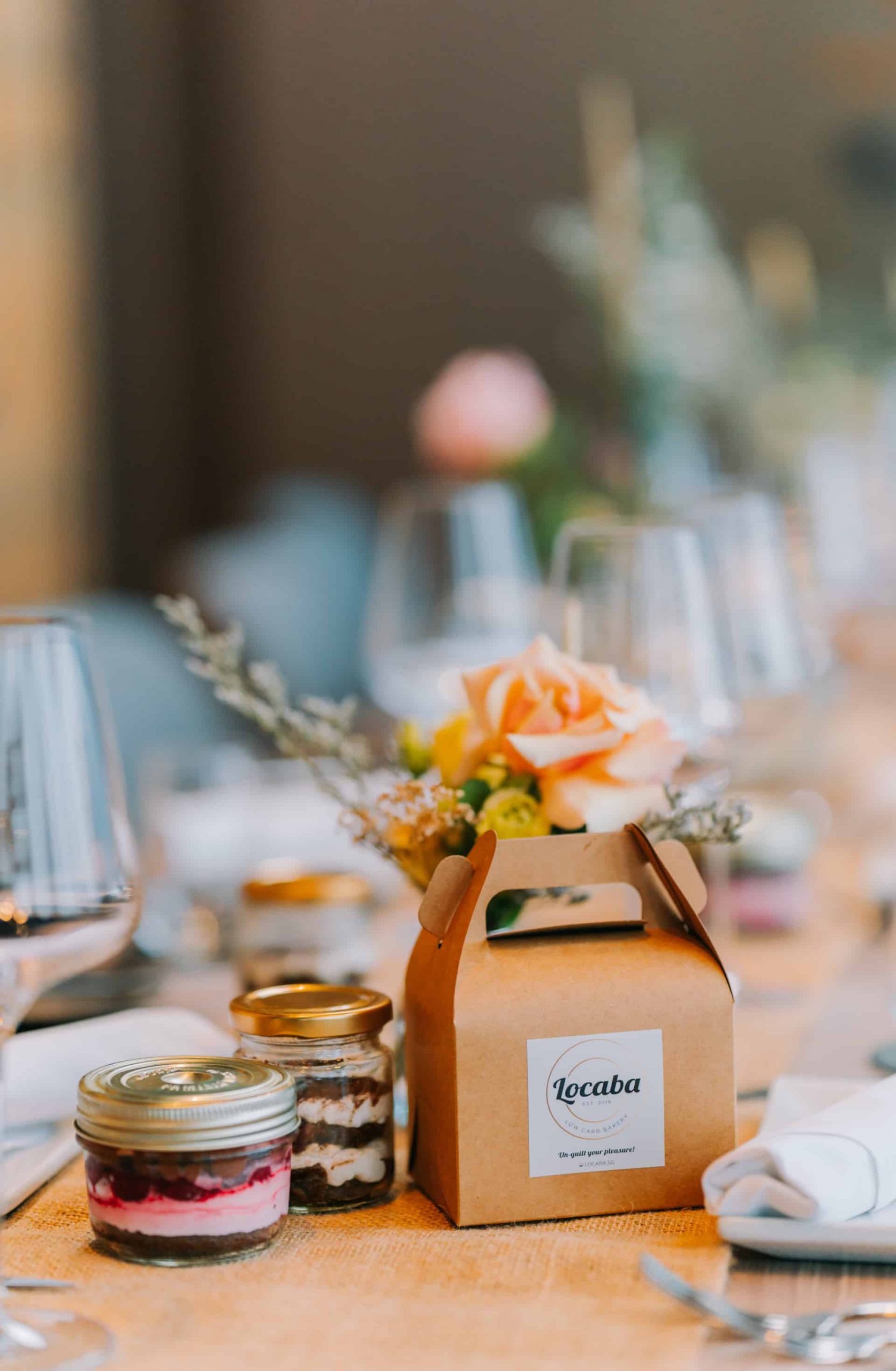 No rooftop wedding is complete without wedding favours, let LeVeL33 help you create a lasting impression on your guests.